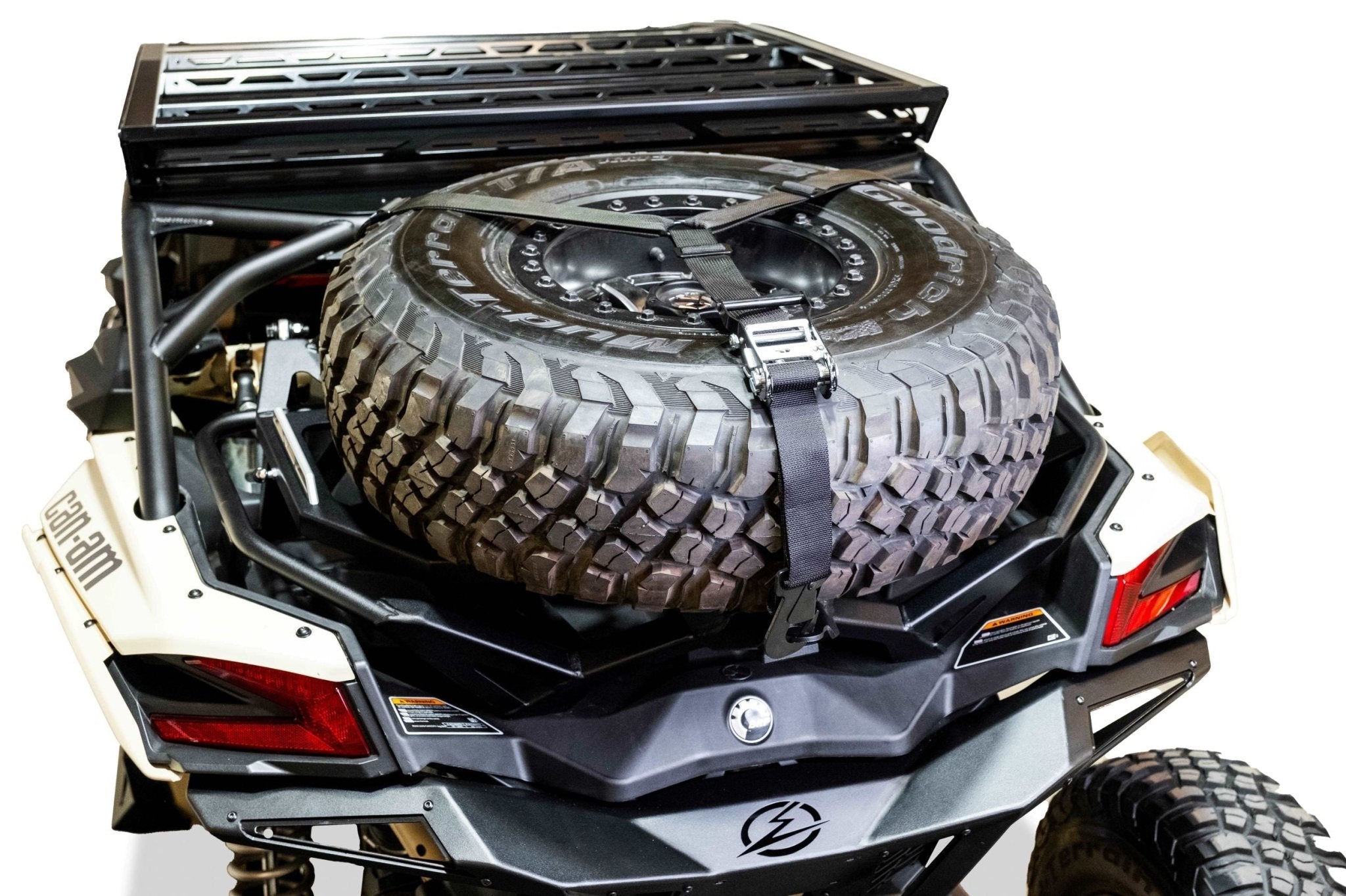 Elektric Offroad Volt Series Baja Spare Tire Rack for 2017+ Can-Am X3