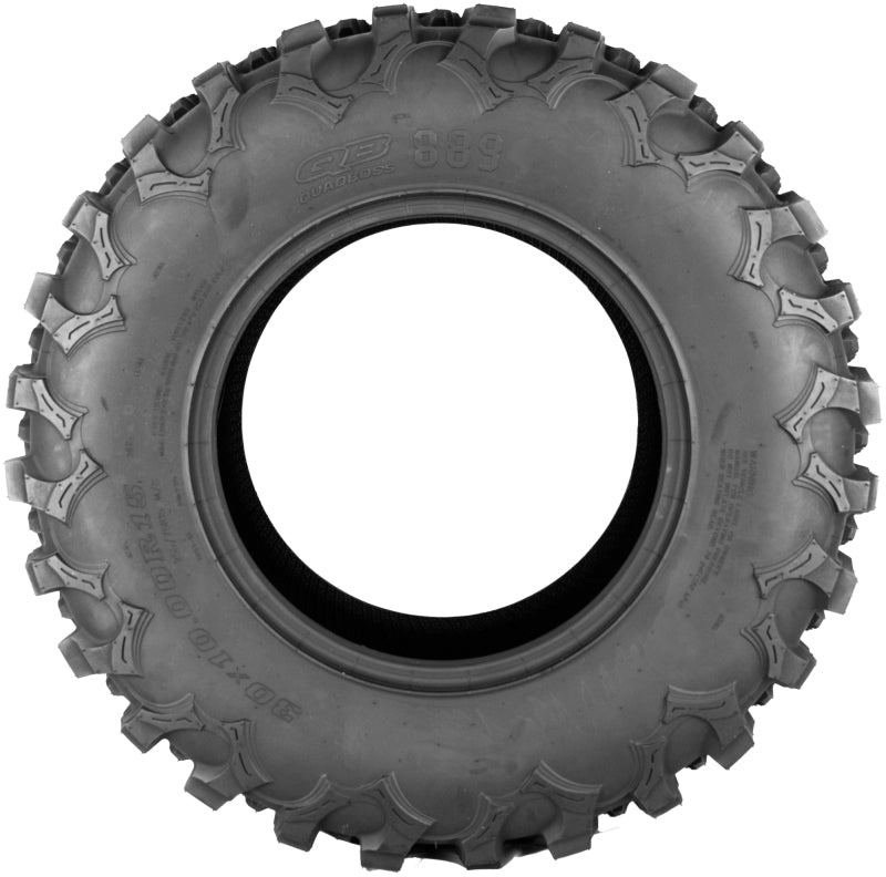 QuadBoss, QuadBoss QBT889 35x10R15 Loose Terrain Tire with 8-Ply Radial Casing