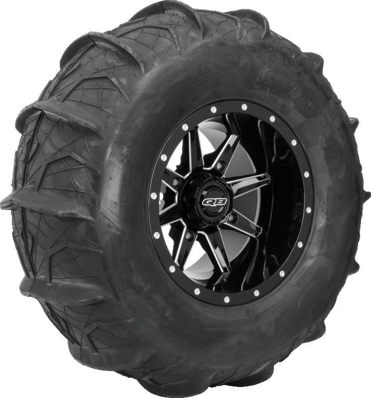 QuadBoss, QuadBoss Stryker 14x7 Aluminum Wheel Part Number 608467 for Powersports Vehicles