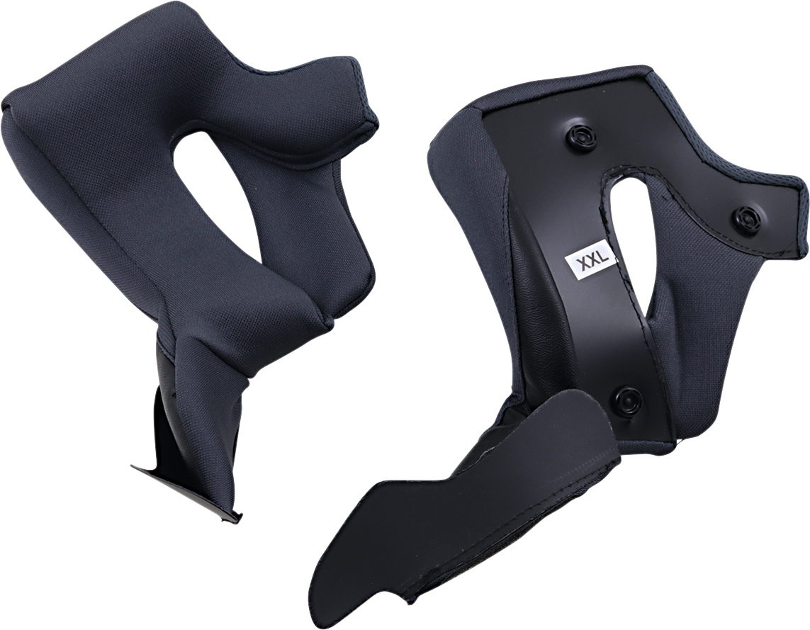 Z1R, Z1R Warrant Cheek Pads - Black for 2XL Helmets - Part 0134-2688