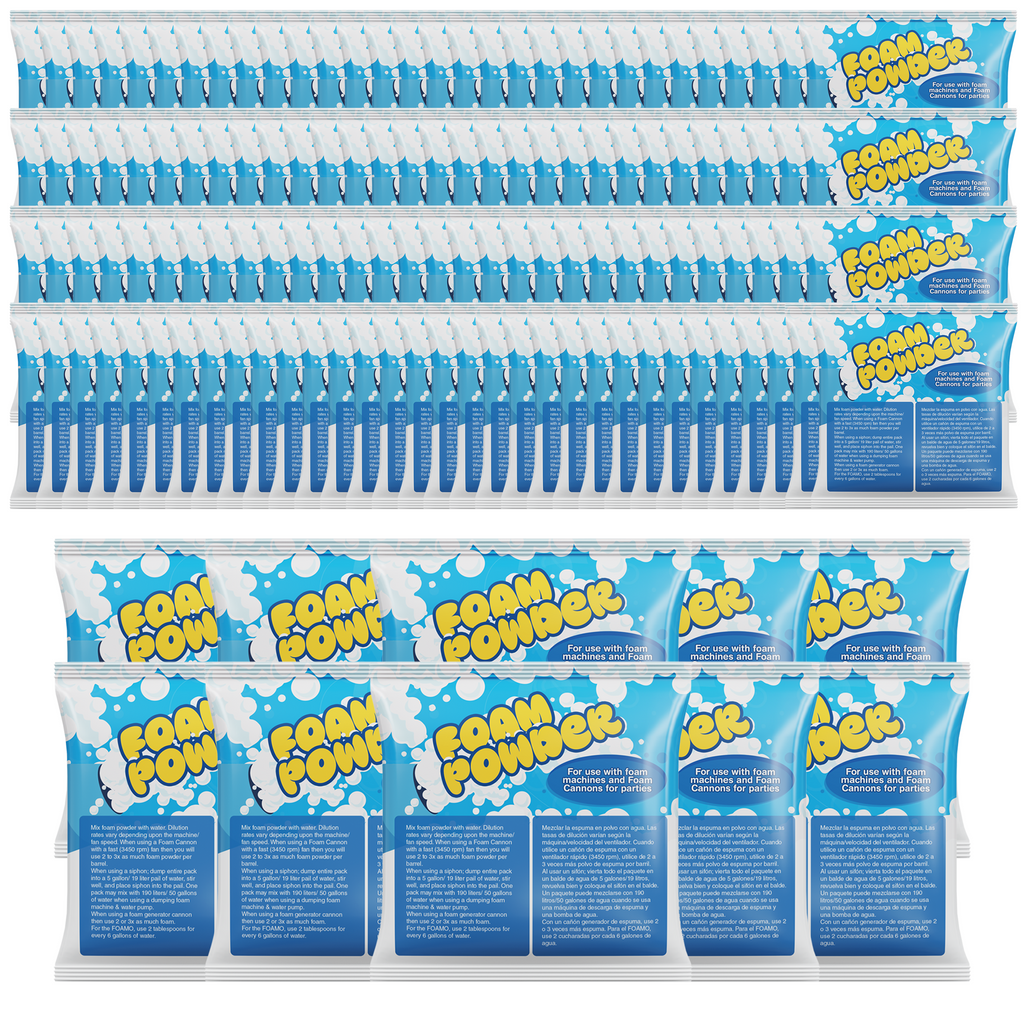 FOAM POWDER PACKS (Generic) $15 ea. 136 POWDER PACKS (2 Free Super E Foam Units incl.)