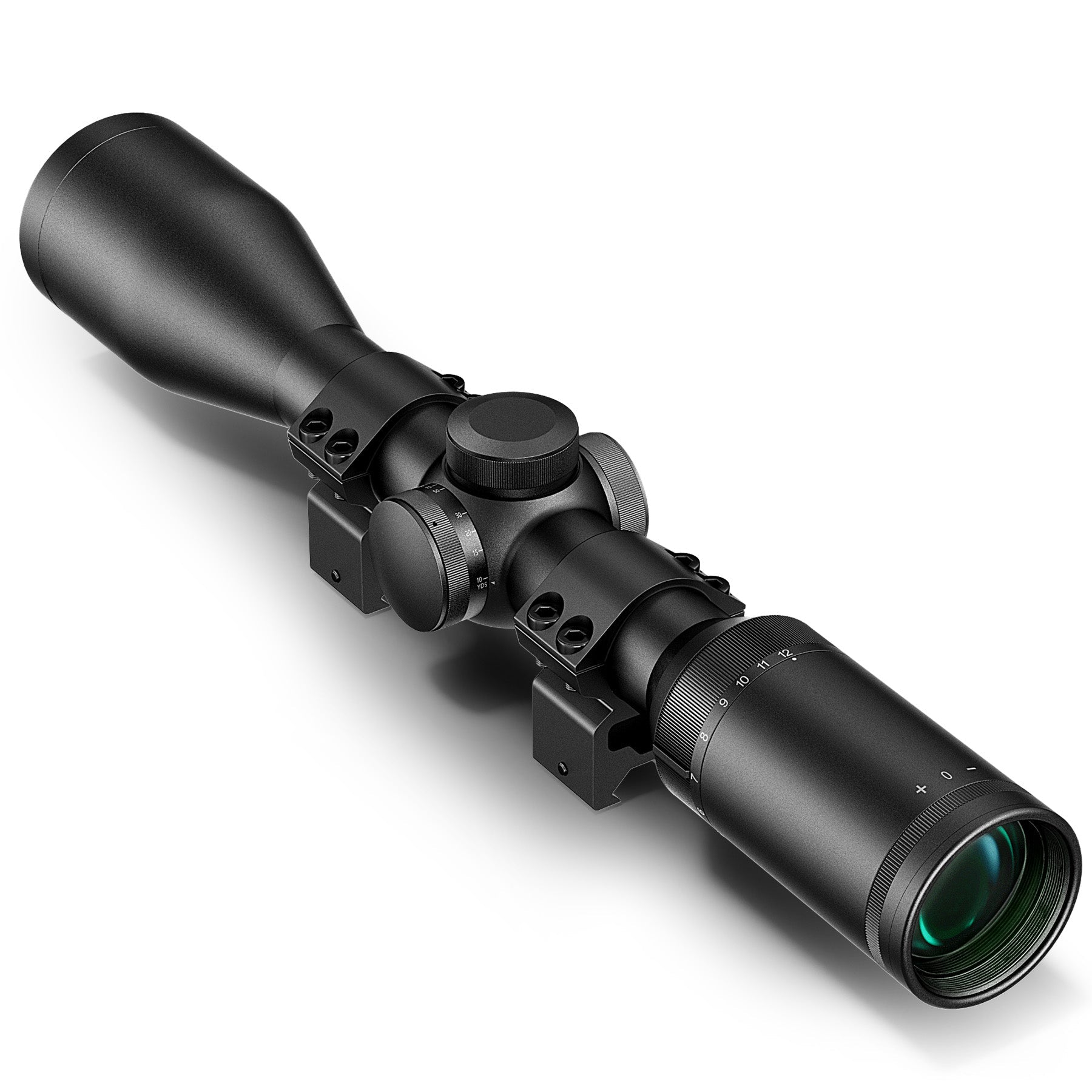 3-12x44 Rifle SFP Optical Scope with R-02 Crosshair Reticle