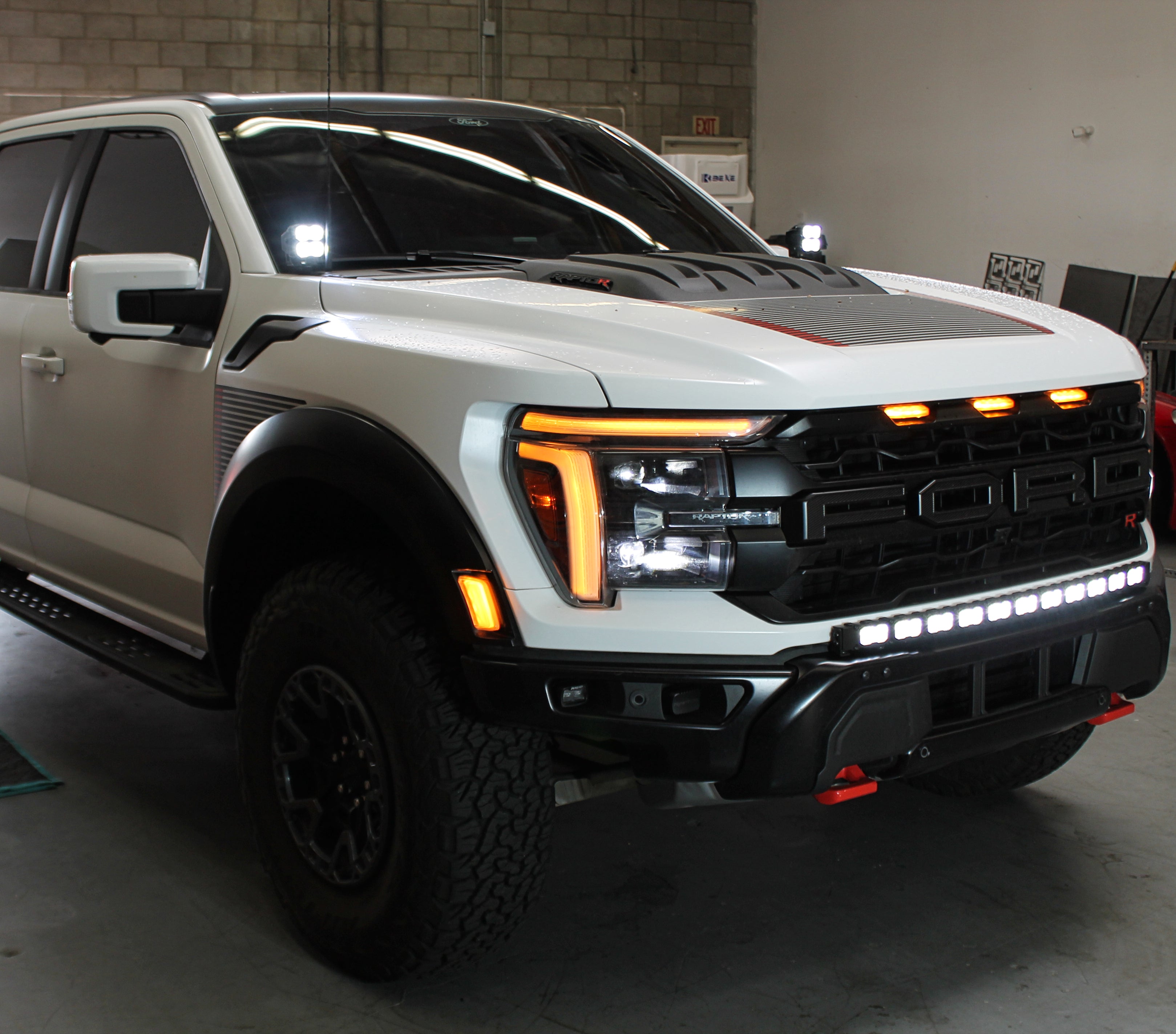 Ford Raptor Gen 3 ditch lights 2024+ Refresh Ditch Lights - PRO