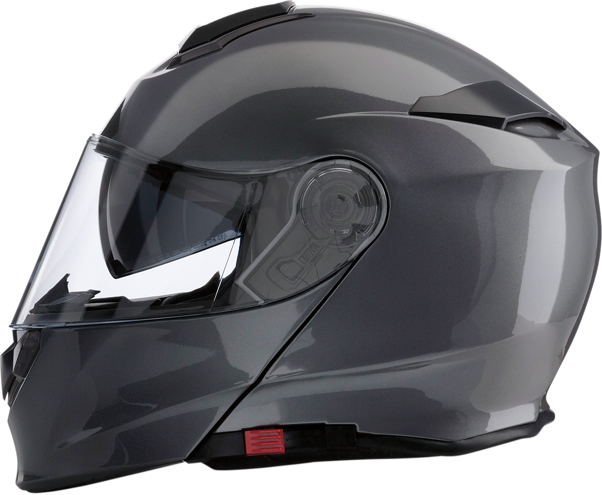 Z1R, Z1R Solaris Modular Helmet - Dark Silver - 4XL by Z1R, Part No. 0100-2166