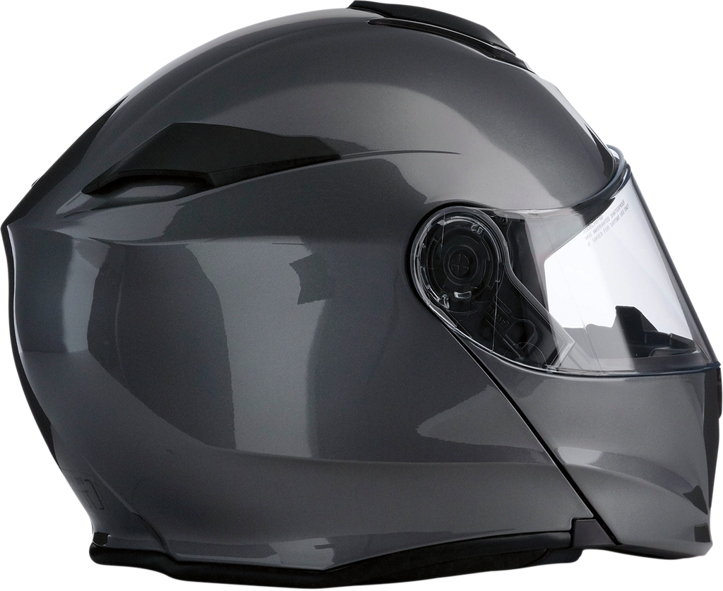 Z1R, Z1R Solaris Modular Helmet - Dark Silver - 4XL by Z1R, Part No. 0100-2166