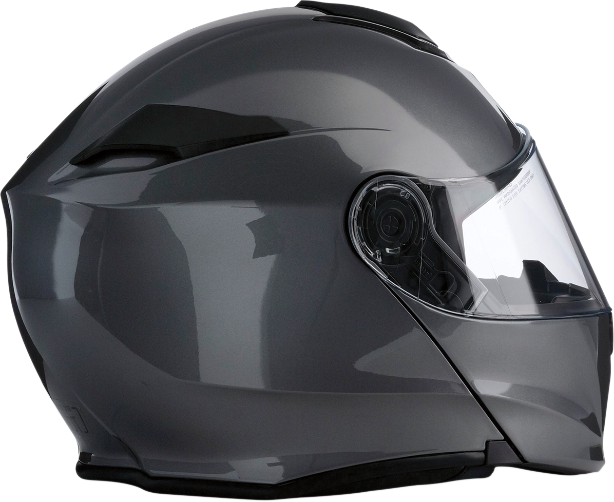 Z1R, Z1R Solaris Modular Helmet - Dark Silver - 4XL by Z1R, Part No. 0100-2166