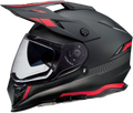 Z1R, Z1R Range Helmet - Uptake Black/Red Medium 0140-0015 by Z1R