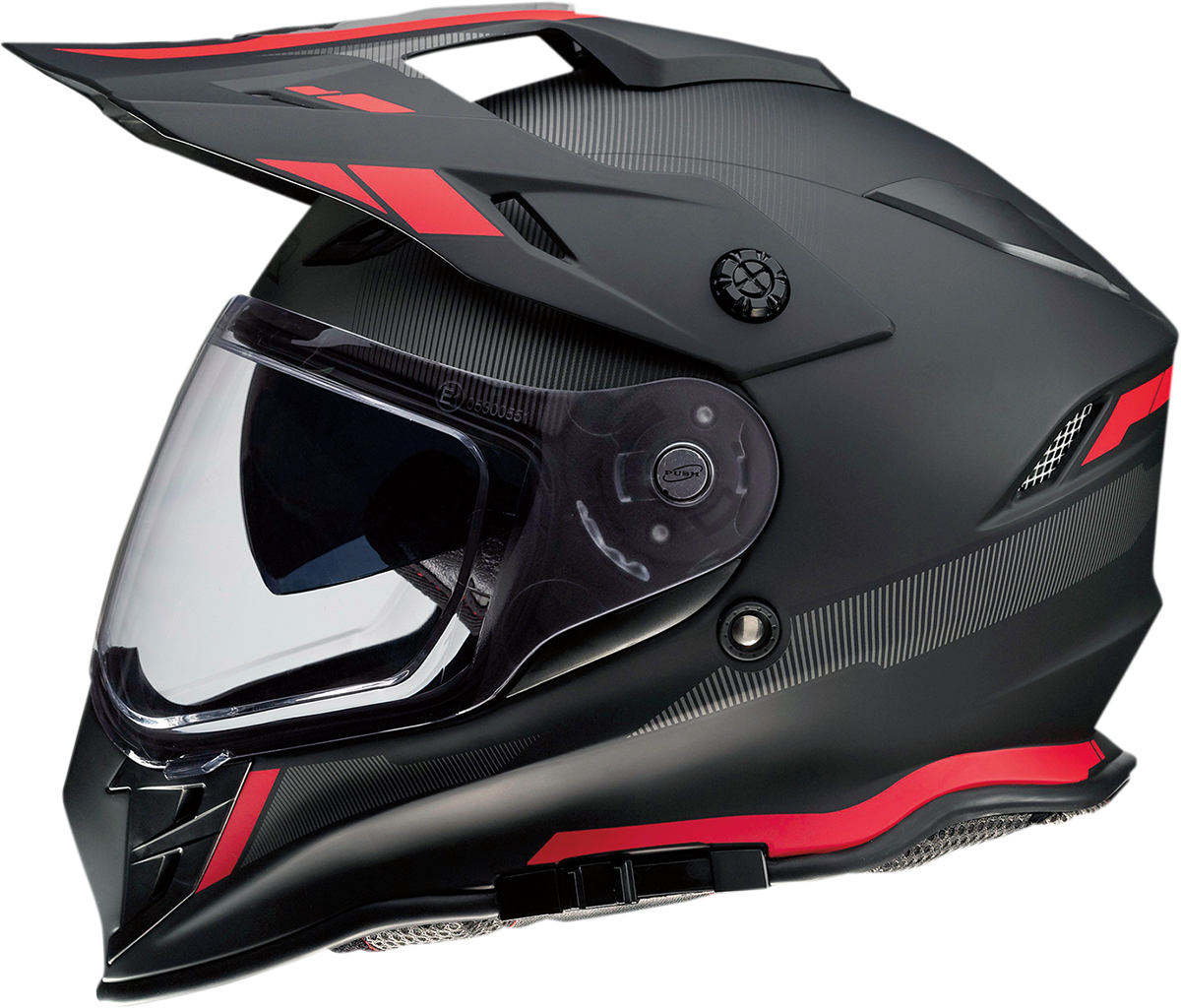 Z1R, Z1R Range Helmet - Uptake Black/Red Medium 0140-0015 by Z1R