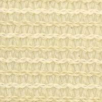 Eden's Decor Straight Flat-Edged Sun Shade Sail Rectangular 7' x 8' Beige UV-Blocking Outdoor Canopy Fabric Cloth Awning for Pergola Patio Garden Backyard Custom Size