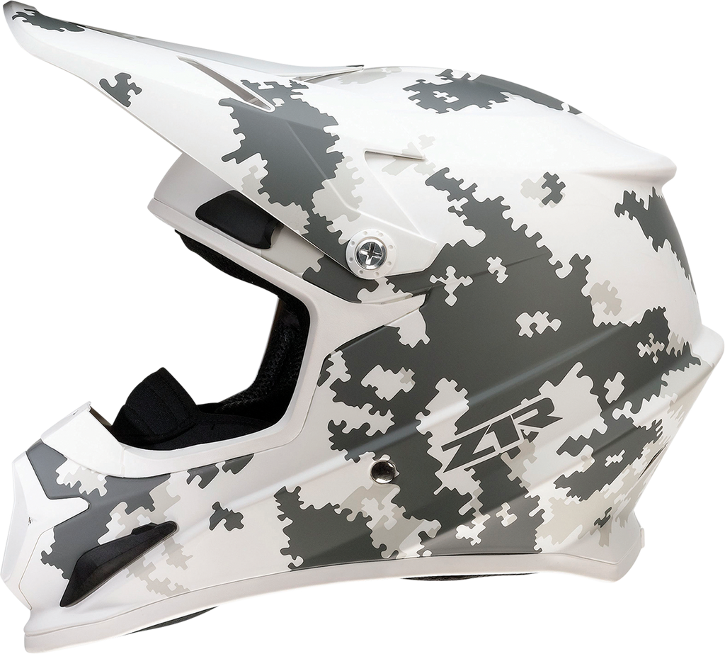 Z1R, Z1R Rise Snow Helmet - Digi Camo White/Gray, Small - Part Number 0120-0713