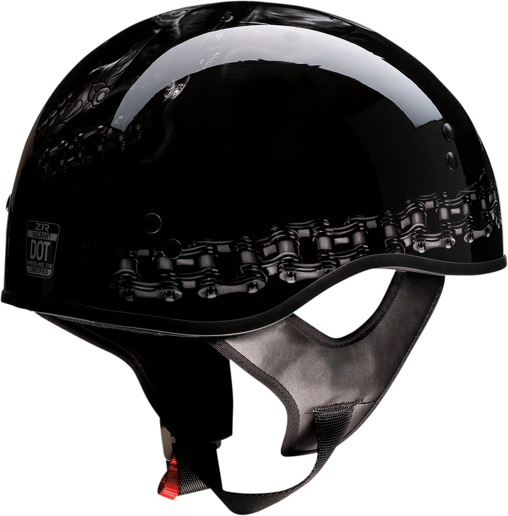 Z1R, Z1R Vagrant Helmet - FTW in Black/Gray - Large (Part #0103-1321)