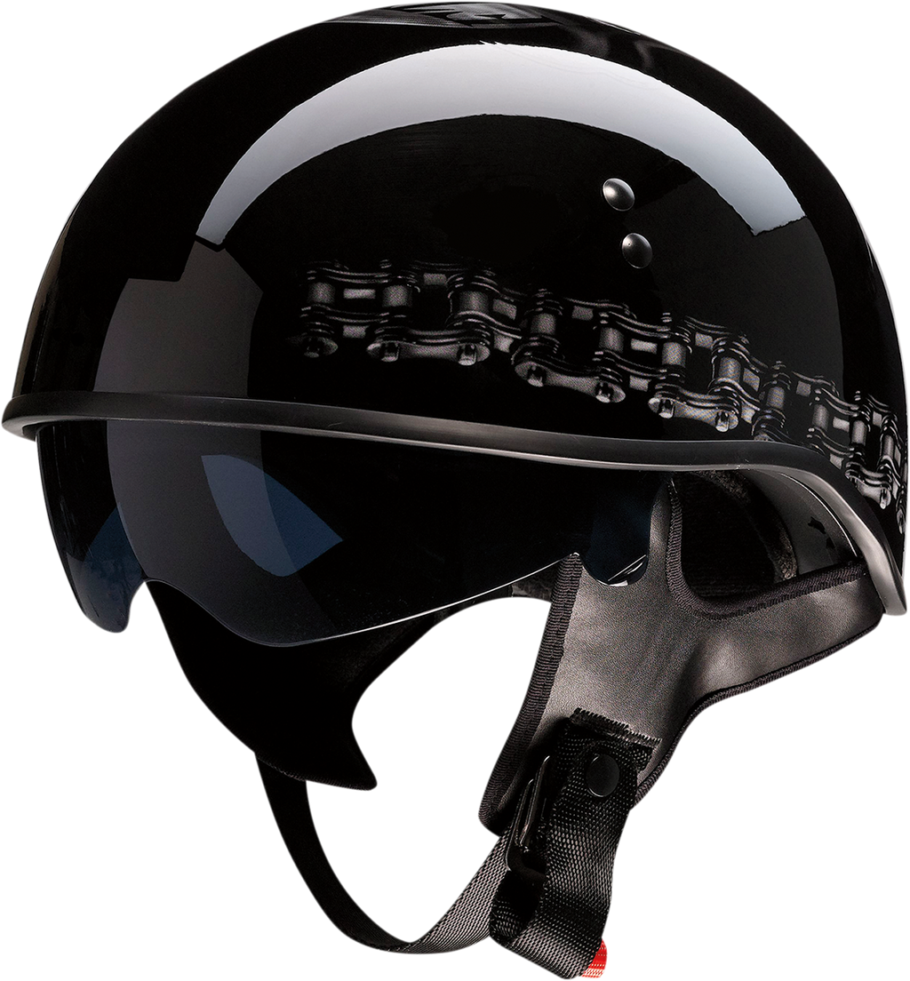 Z1R, Z1R Vagrant Helmet - FTW in Black/Gray - Large (Part #0103-1321)