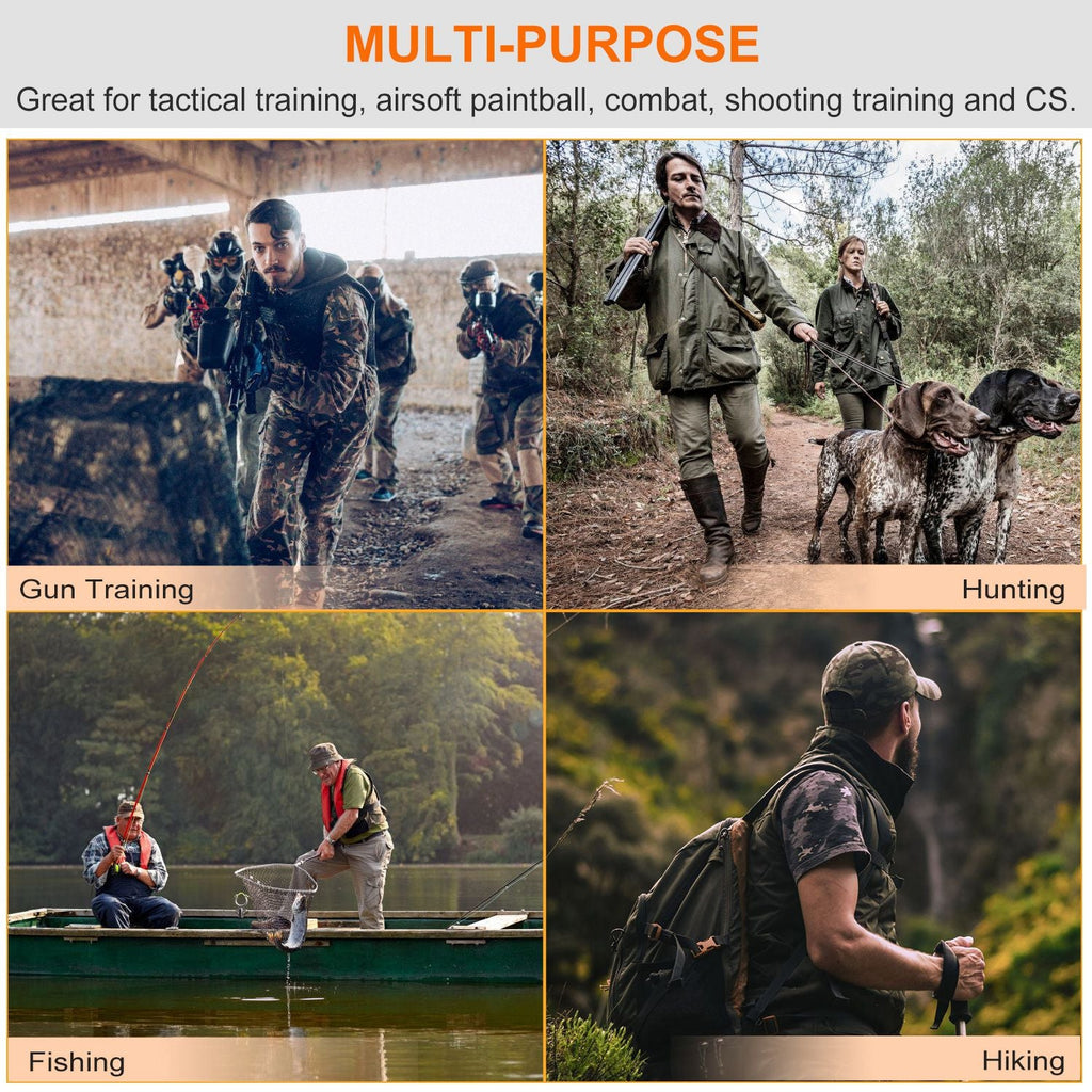 Adults Tactical Vest Military Airsoft Paintball Vest Camouflage Combat Vest for Hunting Army Fans CS War Game