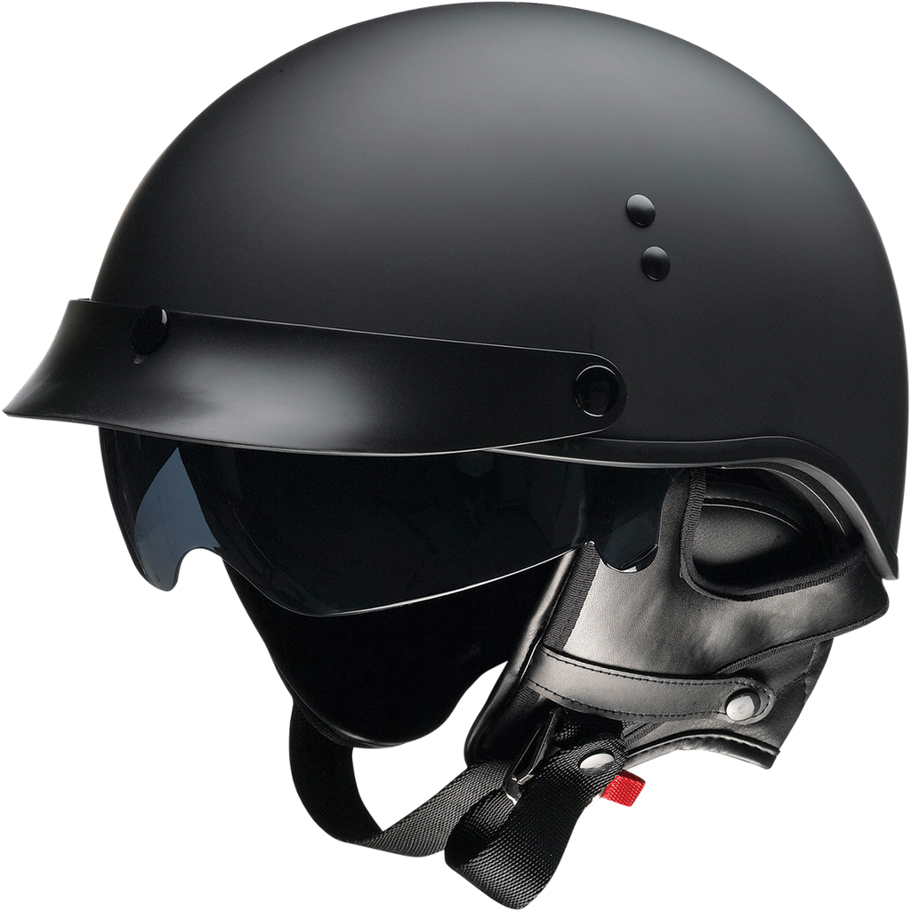 Z1R, Z1R Vagrant NC Helmet in Flat Black - Extra Small (Part Number 0103-1372)