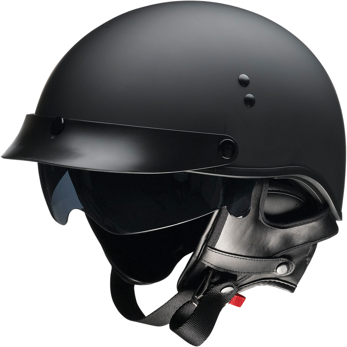 Z1R, Z1R Vagrant NC Helmet in Flat Black - Extra Small (Part Number 0103-1372)