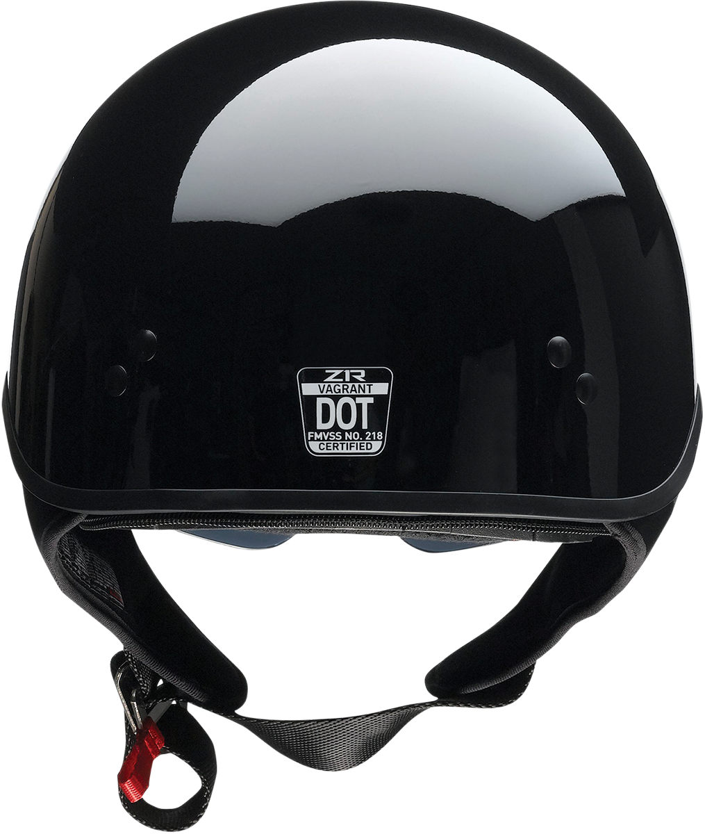 Z1R, Z1R Vagrant NC Helmet - Black, Large - Part Number 0103-1369