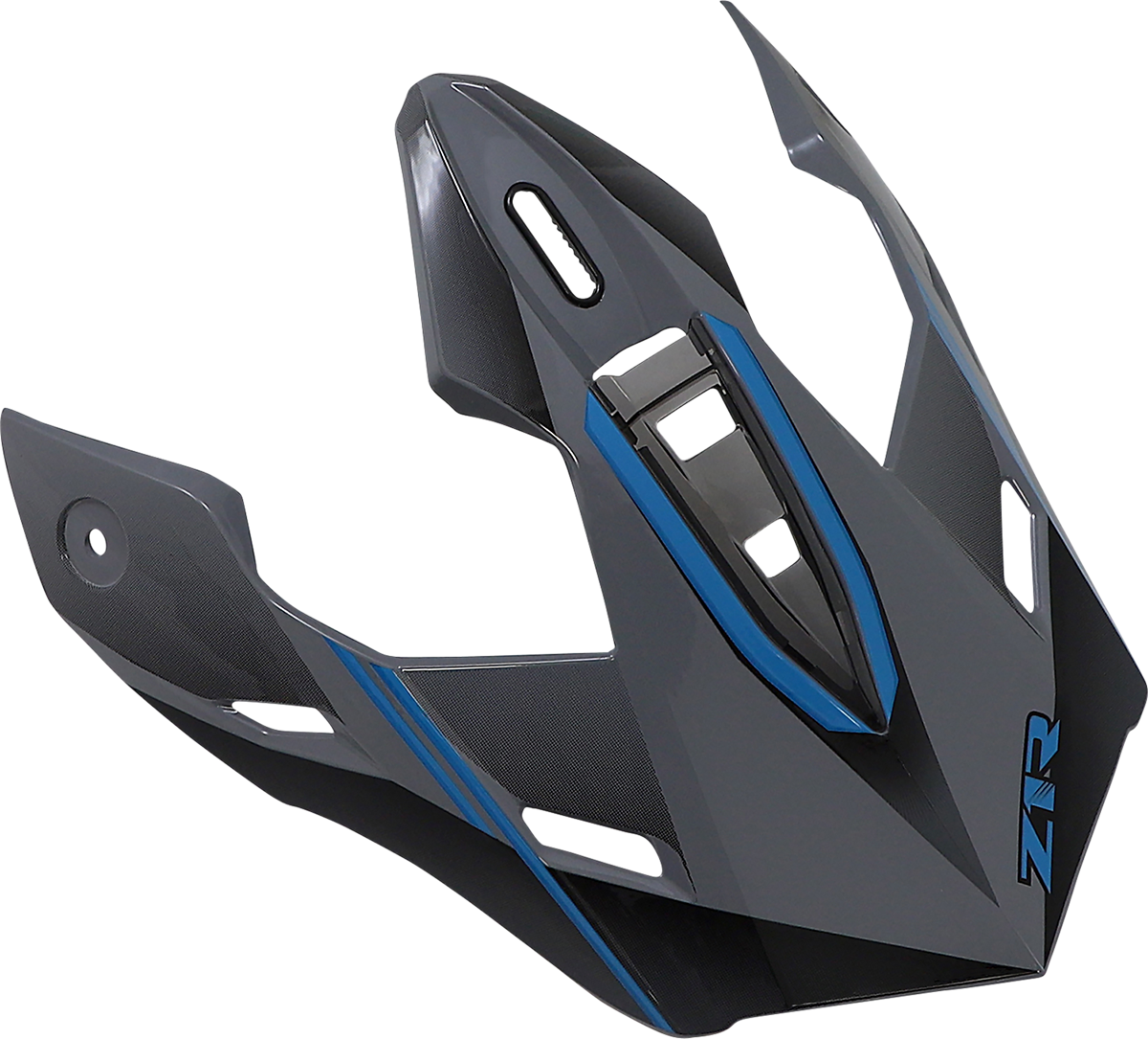 Z1R, Z1R Range Visor Kit for Bladestorm Helmets - Gray, Black & Blue - Part 0130-0987
