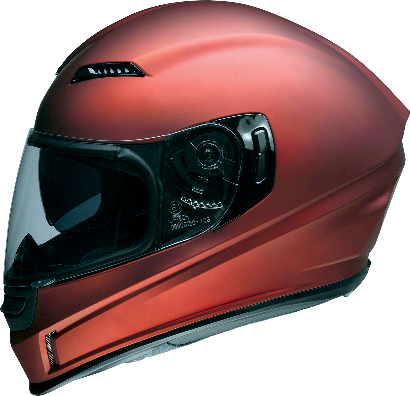 Z1R, Z1R Jackal Helmet Satin Red Small - Model 0101-14822 by Z1R
