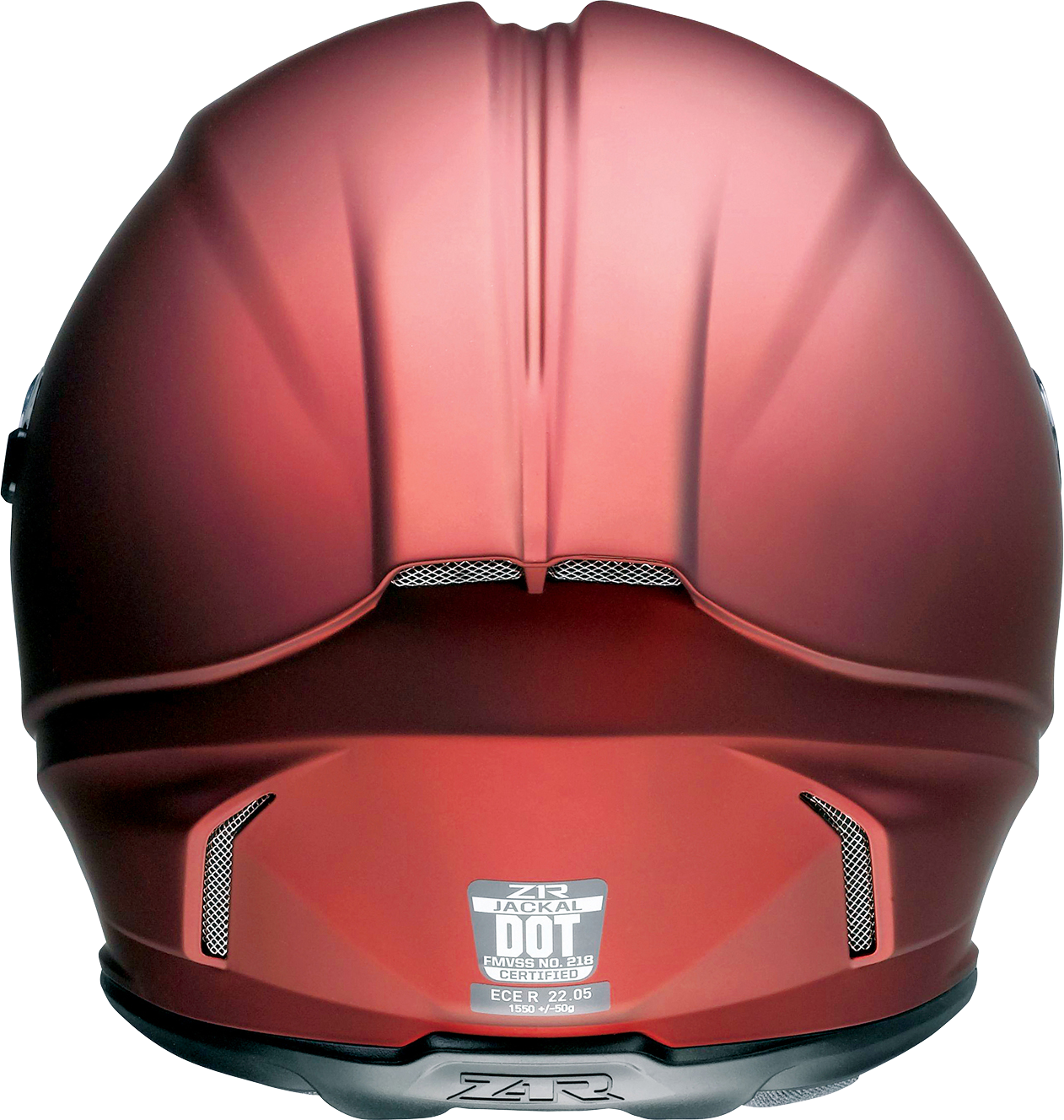 Z1R, Z1R Jackal Helmet Satin Red Small - Model 0101-14822 by Z1R