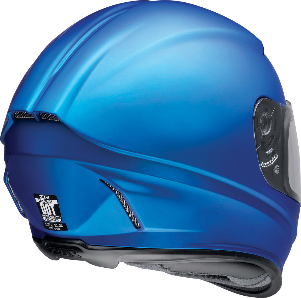 Z1R, Z1R Jackal Helmet - Satin - Blue - 3XL 0101-14834