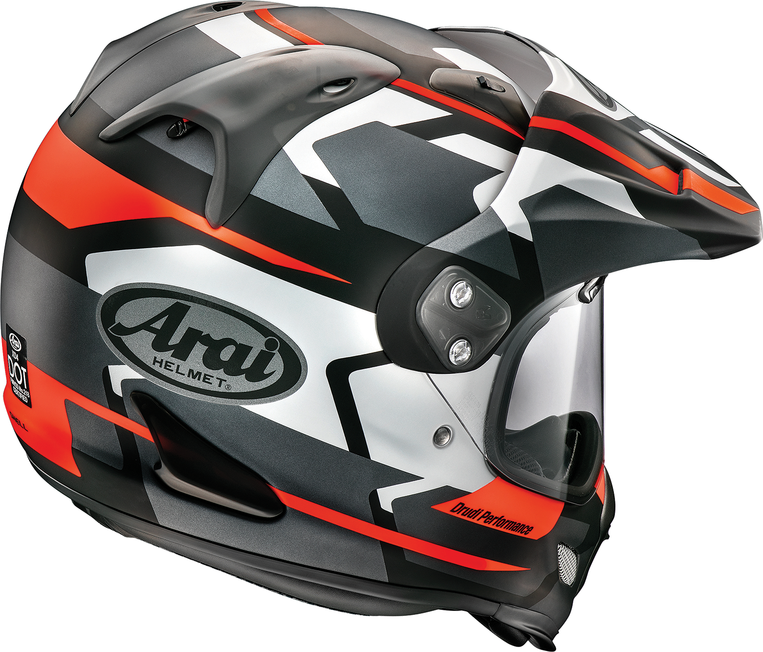 ARAI HELMETS, ARAI HELMETS XD-4 Depart Helmet - Black and Silver Frost, Extra Small (Part #0140-0238)