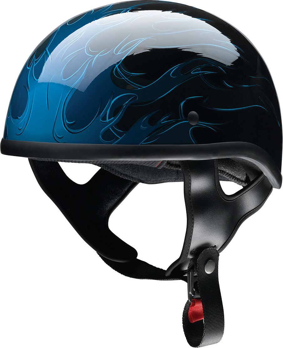 Z1R, Z1R CC Beanie Helmet - Hellfire Blue - Small by Z1R Part 0103-1332