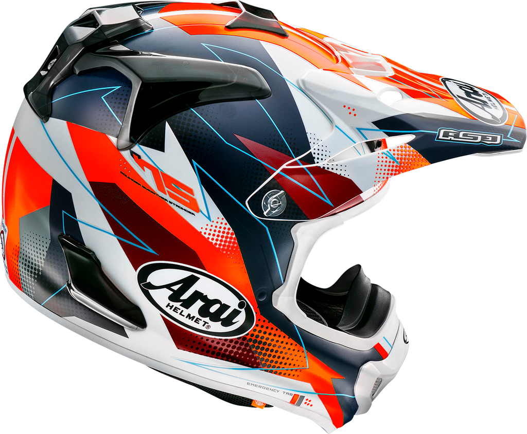 ARAI HELMETS, ARAI HELMETS VX-Pro4 Resolute Red Helmet - Size XS (Part Number: 0110-8477)