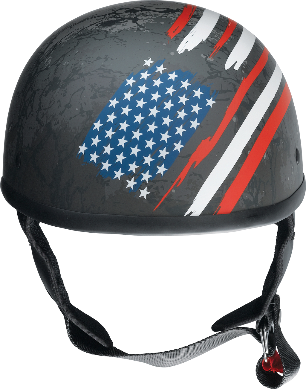 Z1R, Z1R CC Beanie Helmet Justice Series - Black/Red/White/Blue, XL (Part# 0103-1407)