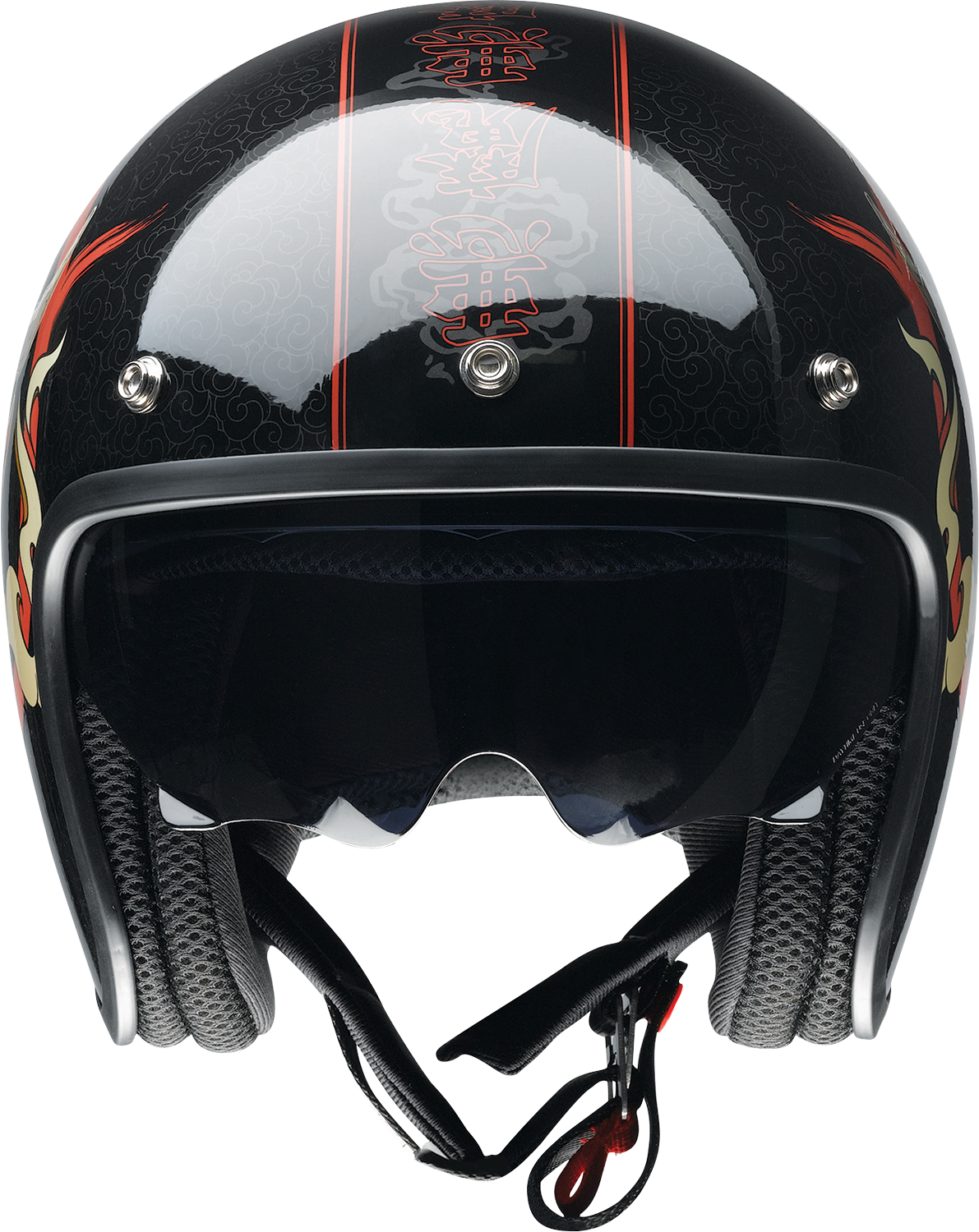 Z1R, Z1R Saturn Helmet - Devilish Gloss Black/Red Medium (Part No. 0104-2878)