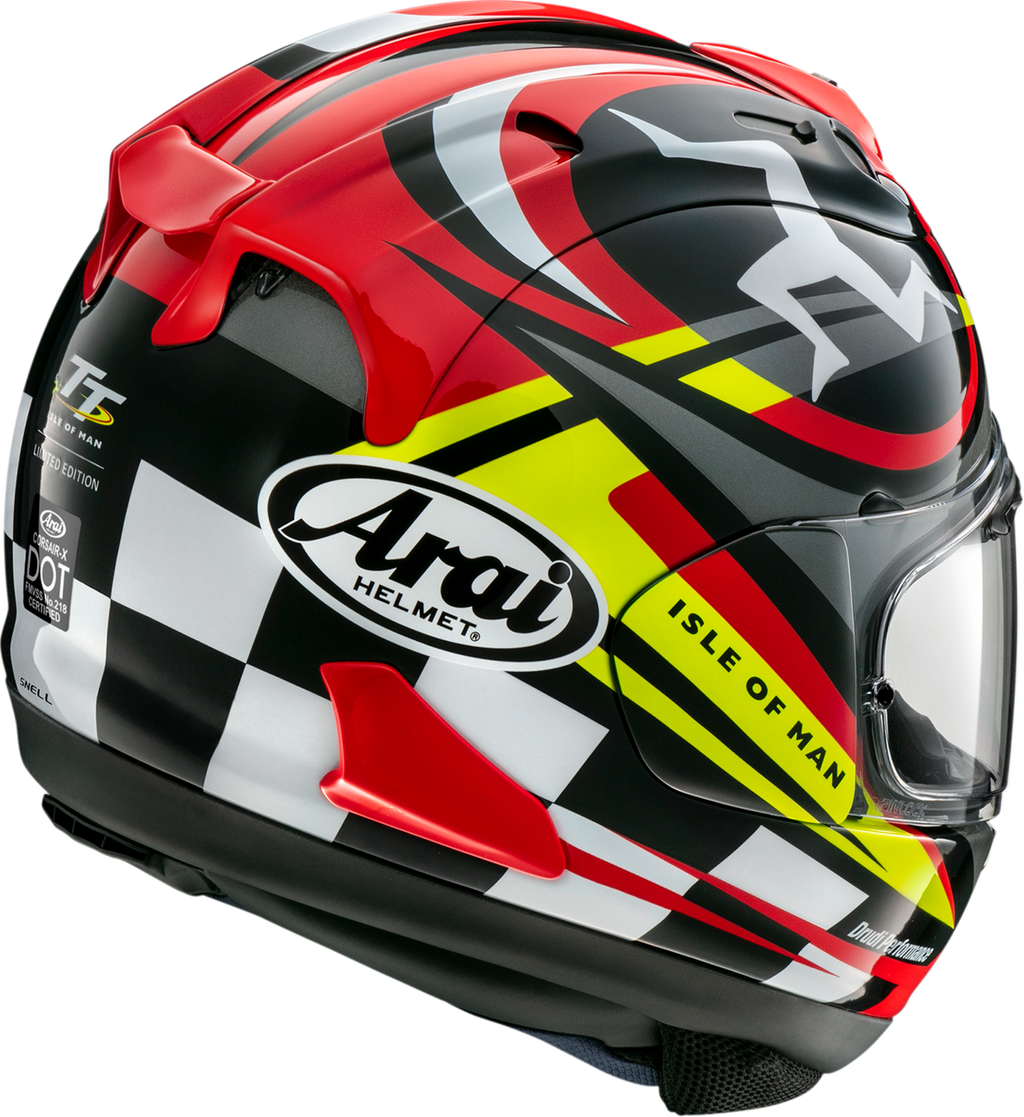 ARAI HELMETS, ARAI Helmets Corsair-X Isle of Man TT 2023 2XL Helmet - Part 0101-16213