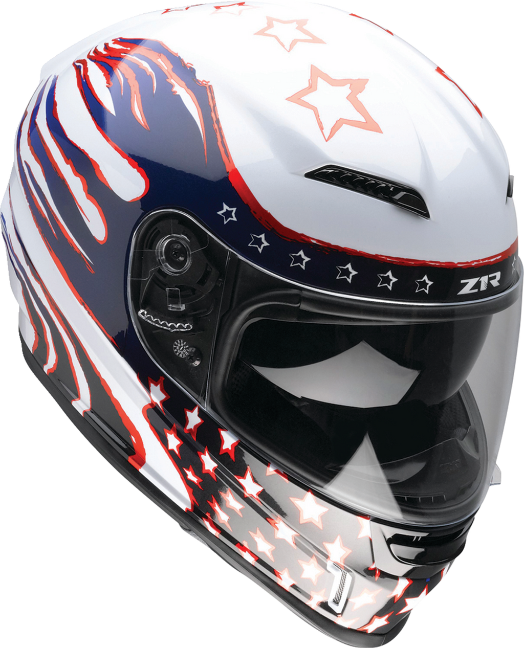 Z1R, Z1R Jackal Helmet Patriot Red/White/Blue XL by Z1R Part Number 0101-15416