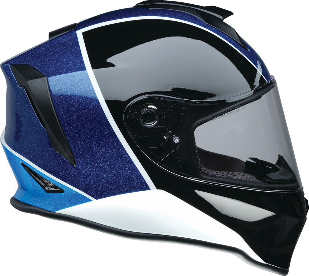 Z1R, Z1R Youth Warrant 2.0 Snow Helmet - Fresh Pow Purple/Blue Large (Part #0122-0140)