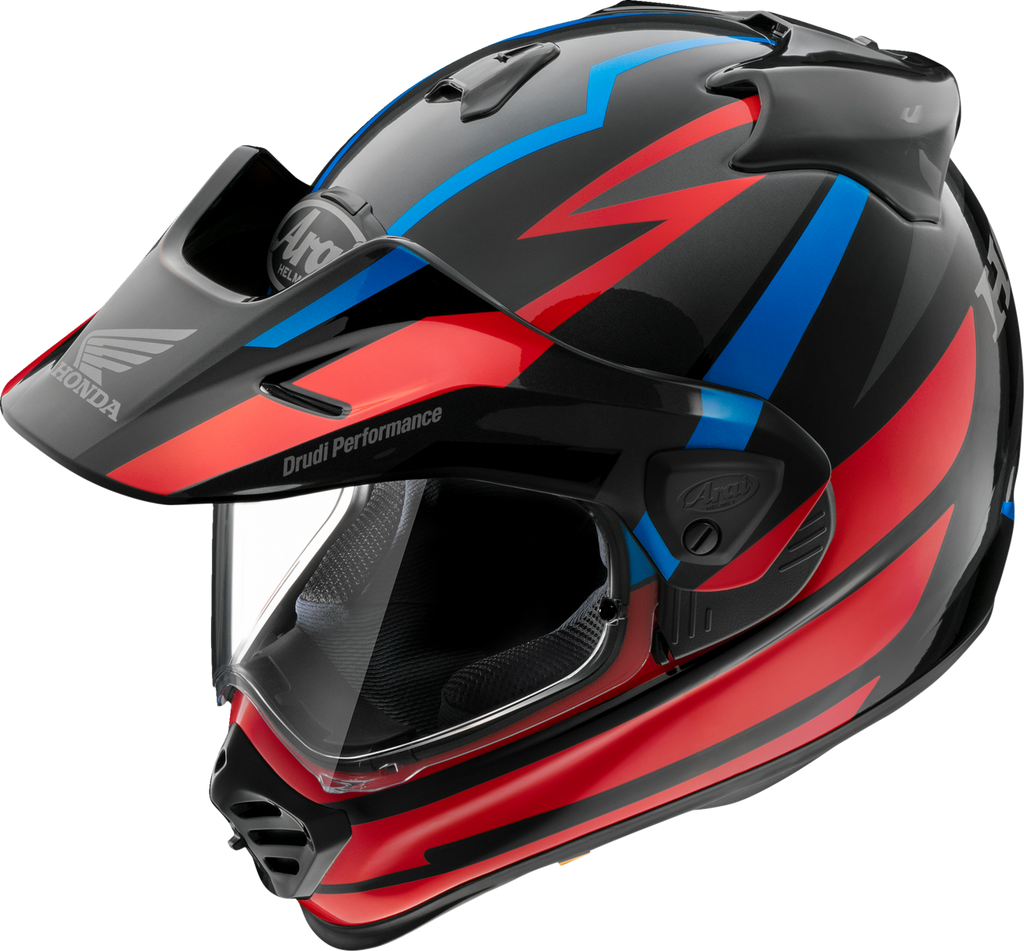 ARAI HELMETS, ARAI HELMETS XD-5 Helmet for Honda Africa Twin, Small - Red (Part #0140-0381)