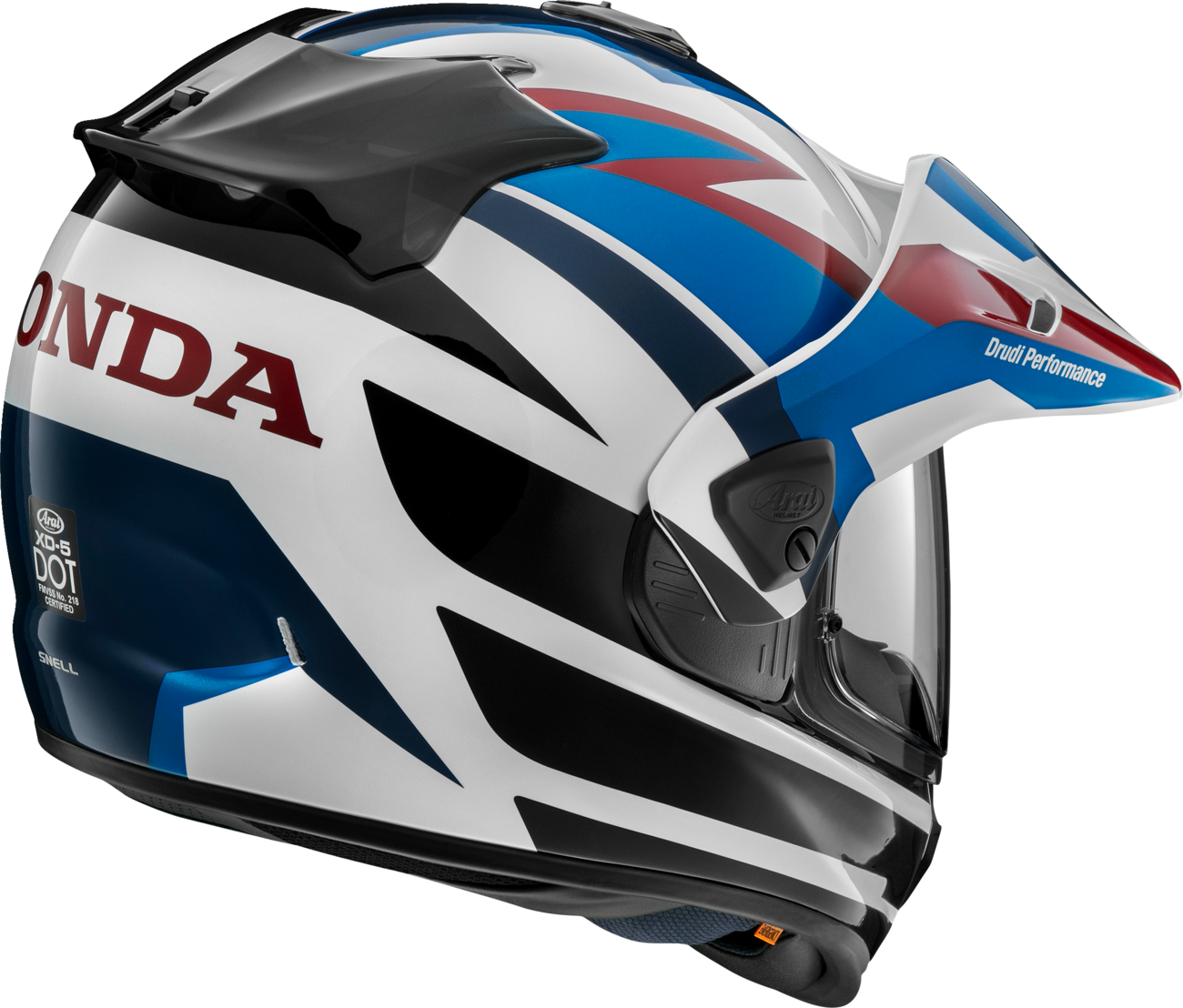 ARAI HELMETS, Arai Helmets XD-5 Africa Twin Blue Helmet - Size XS (Part #0140-0386)