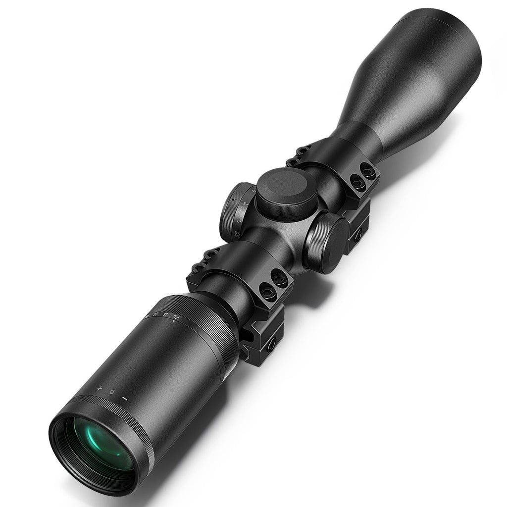 3-12x44 Rifle SFP Optical Scope with R-02 Crosshair Reticle