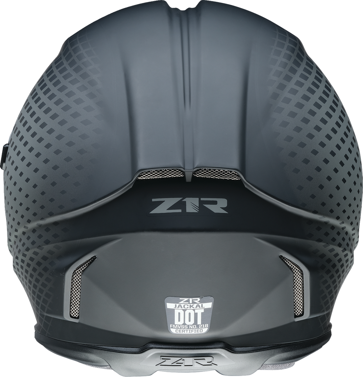 Z1R, Z1R Jackal Waveform Helmet - Gray, Medium - Aerodynamic Polycarbonate Shell with Drop-Down Sun Visor
