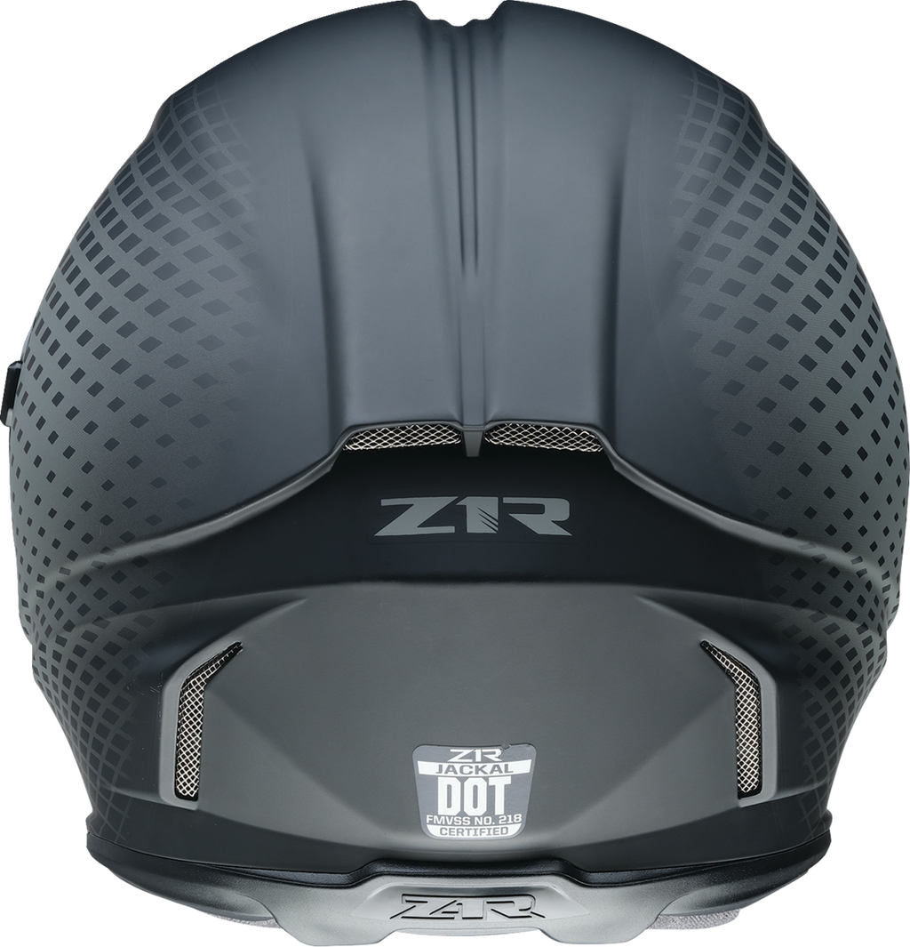 Z1R, Z1R Jackal Waveform Helmet in Gray – XL, Model 0101-16151