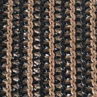 Eden's Decor Straight Flat-Edged Sun Shade Sail Rectangular 17' x 21' Brown UV-Blocking Outdoor Canopy Fabric Cloth Awning for Pergola Patio Garden Backyard Custom Size