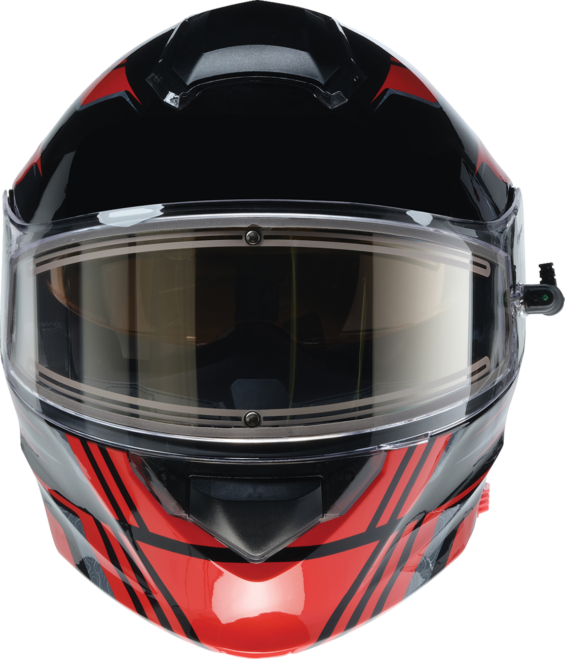 Z1R, Z1R Solaris 2.0 Helmet First Tracks Electric Dual Pane Shield XL - Black/Red