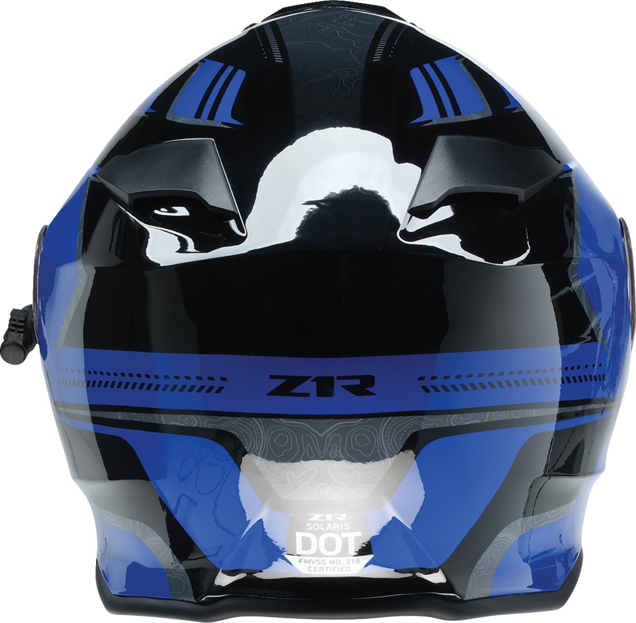 Z1R, Z1R Solaris 2.0 Helmet First Tracks Electric Dual Pane with Amber Sun Visor - XS by Z1R Part 0120-0831