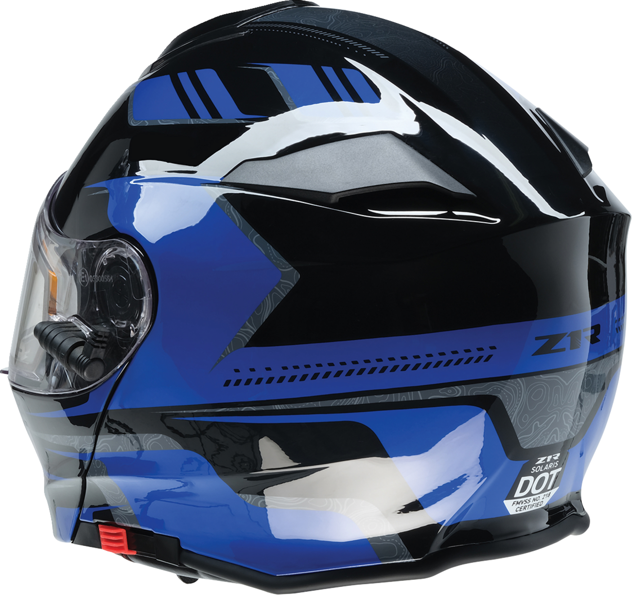 Z1R, Z1R Solaris 2.0 Helmet First Tracks Electric Dual Pane Shield Black/Blue Small 0120-0832