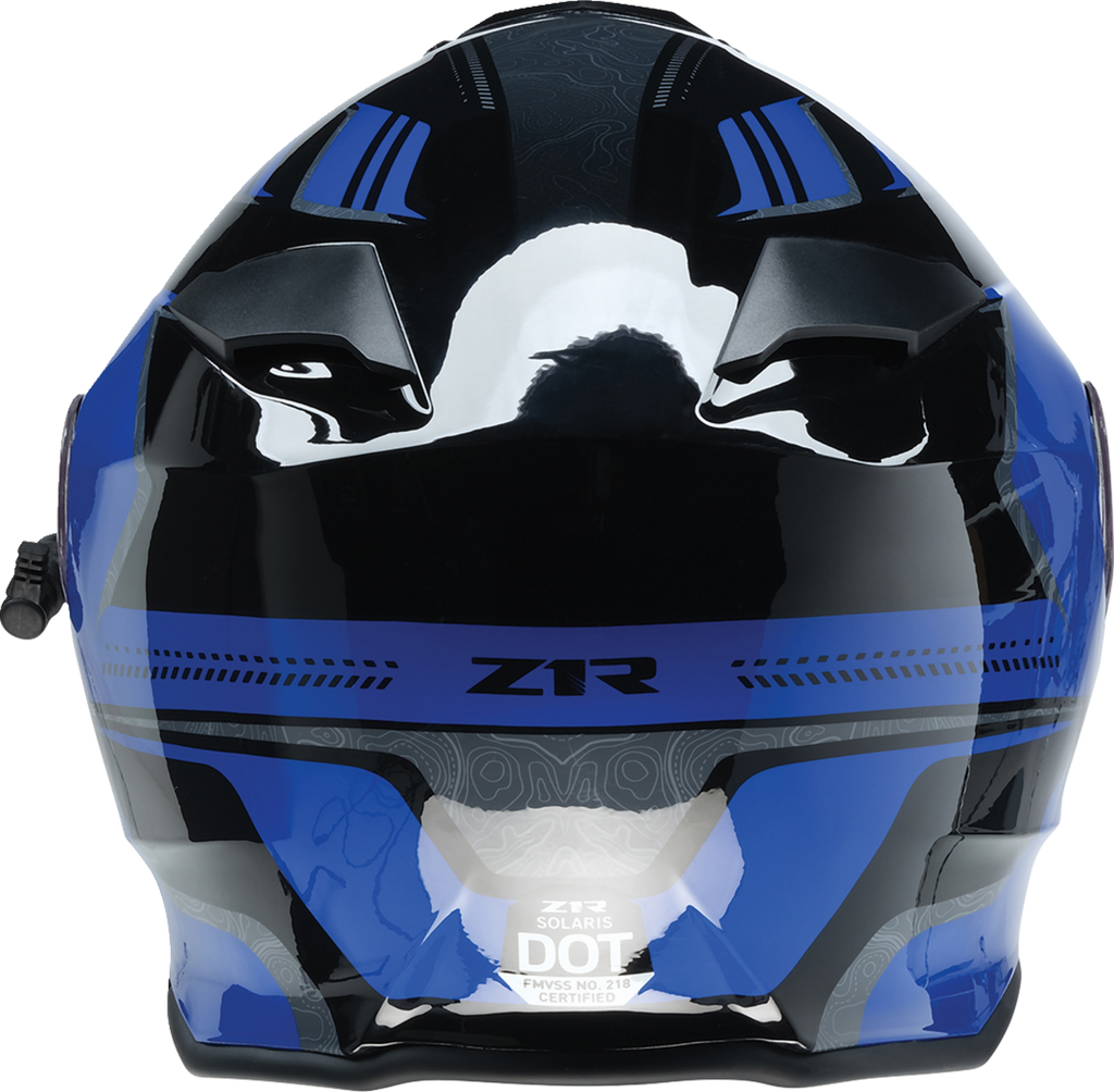 Z1R, Z1R Solaris 2.0 Helmet - First Tracks Electric Dual Pane Shield - Large by Z1R - Part No. 0120-0834
