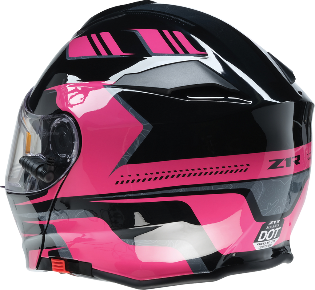 Z1R, Z1R Solaris 2.0 Helmet First Tracks Electric Dual Pane Black/Pink XL - Part 0120-0847