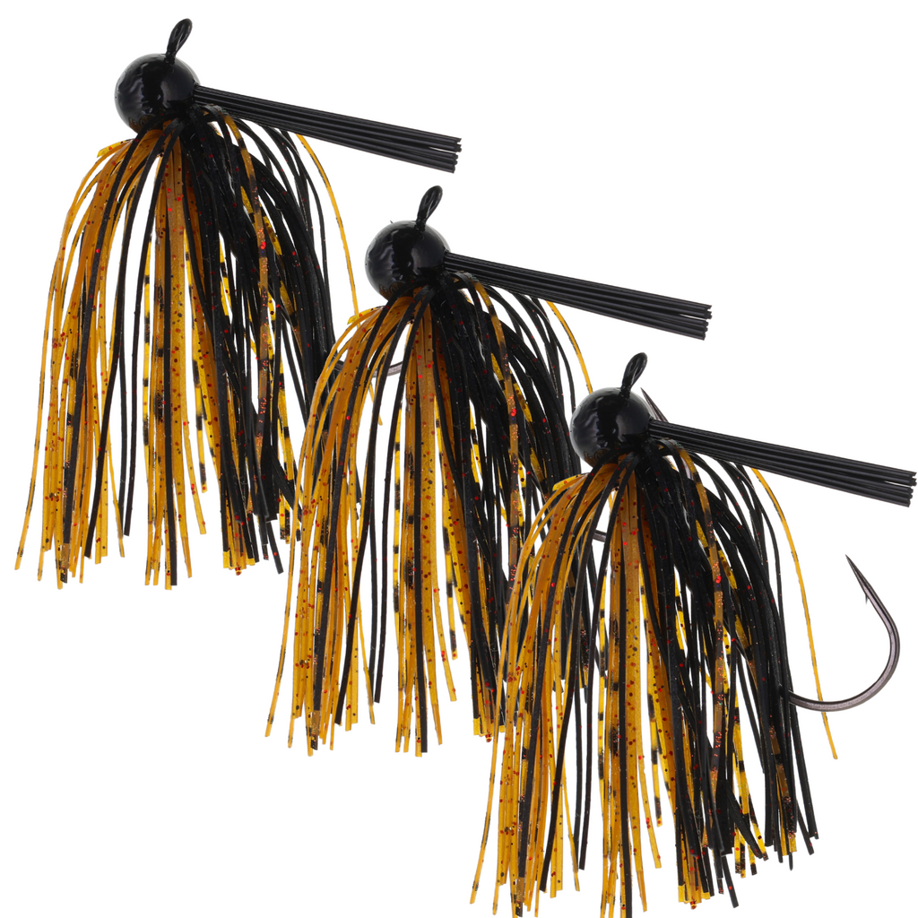 Reaction Tackle Lead Football Jigs 3-Pack - New