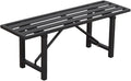 Plant Stand - Indoor/Outdoor Extra-Sturdy Aluminum Plant Stand with 300 LBS Capacity (L37.8 x W11.4 x H13.8 inch)