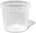 rePotme 3 inch Orchid Pot 3 Pack - Slotted Orchid Pots with Holes for Repotting (Crystal Clear)