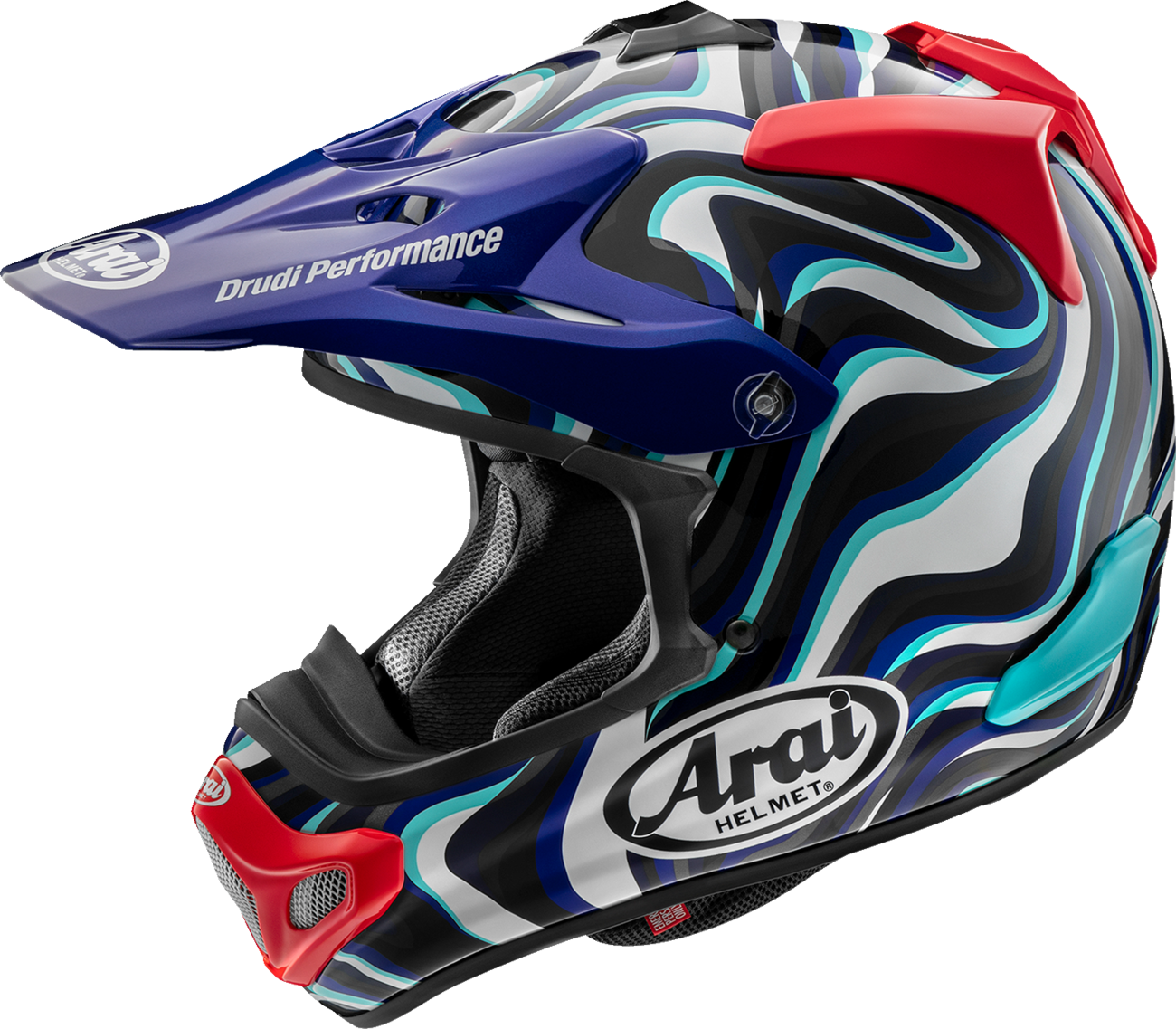 ARAI HELMETS, Arai Helmets VX-Pro4 Stream Helmet - Blue Small (Part Number 0110-8876)