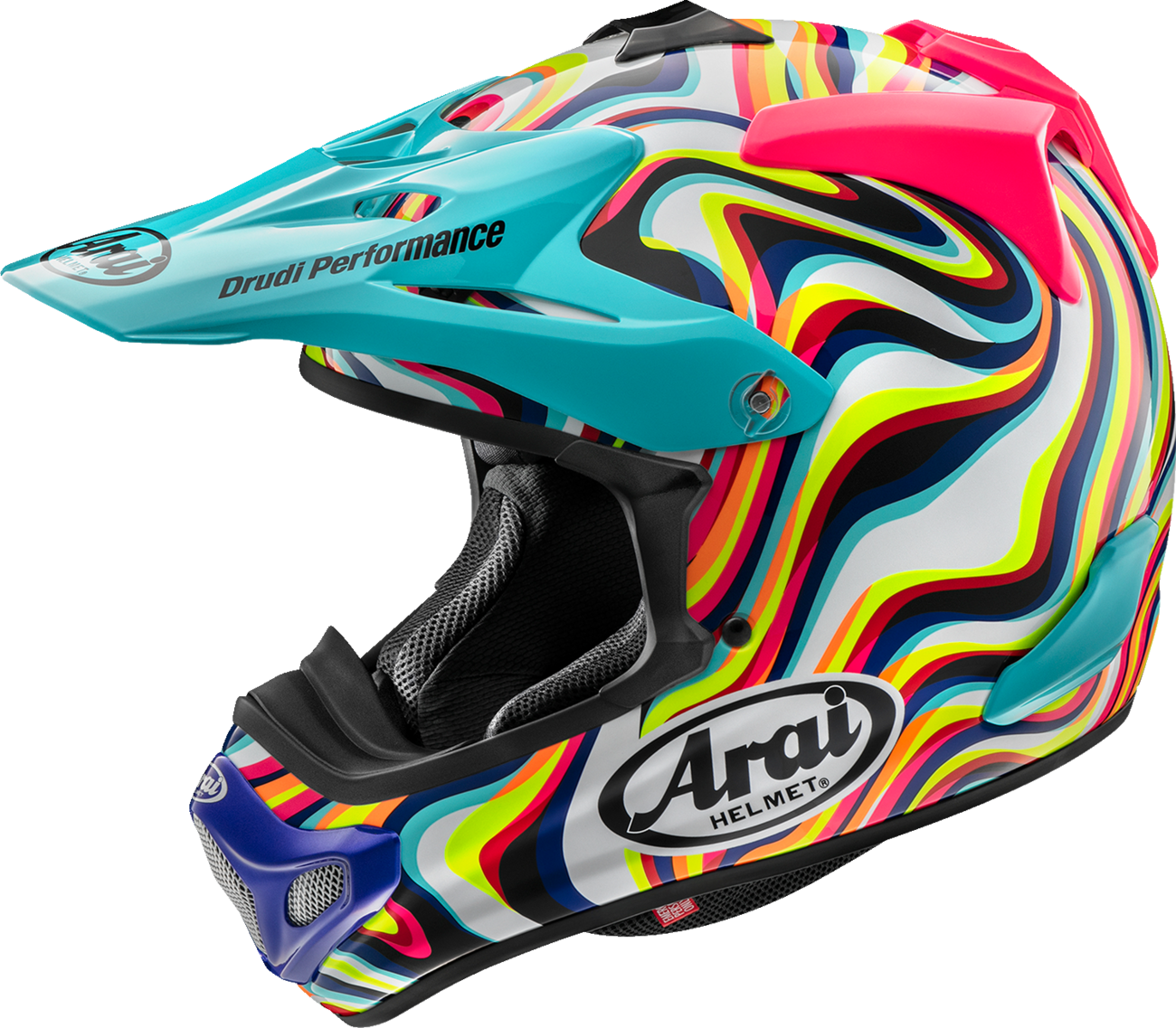 ARAI HELMETS, ARAI HELMETS VX-Pro4 Stream Pink Helmet - Medium (Part No. 0110-8882)