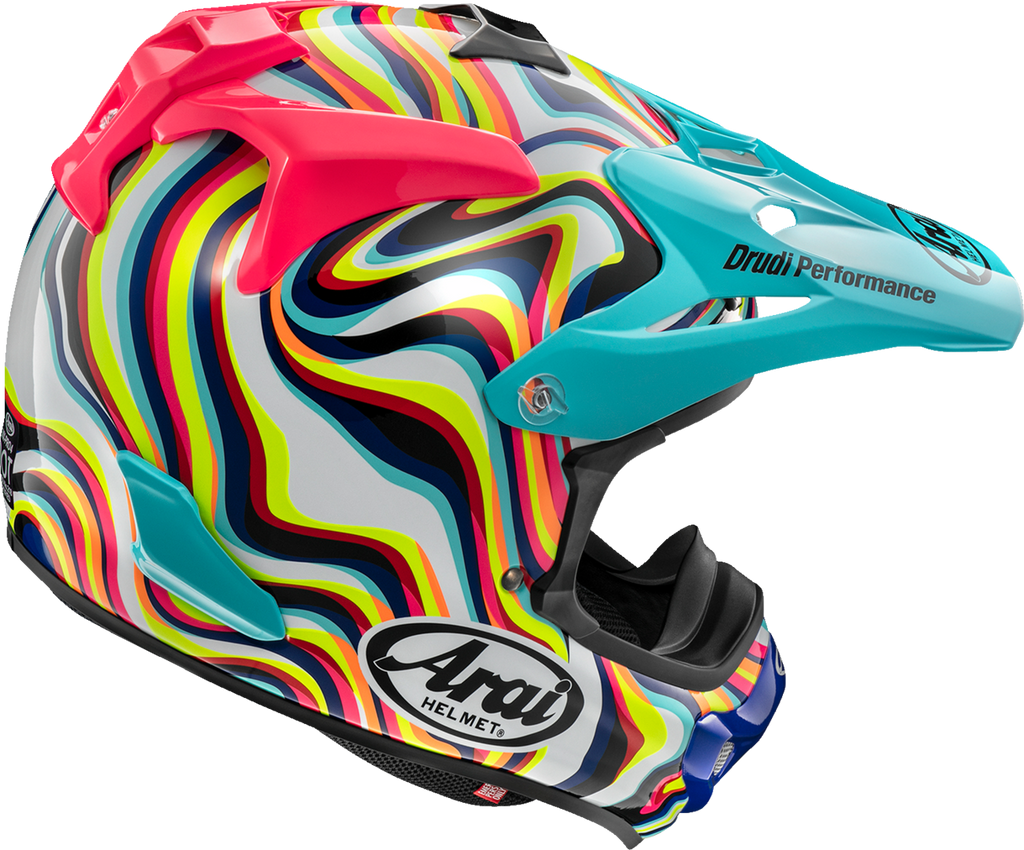 ARAI HELMETS, ARAI HELMETS VX-Pro4 Stream Pink Helmet - Medium (Part No. 0110-8882)