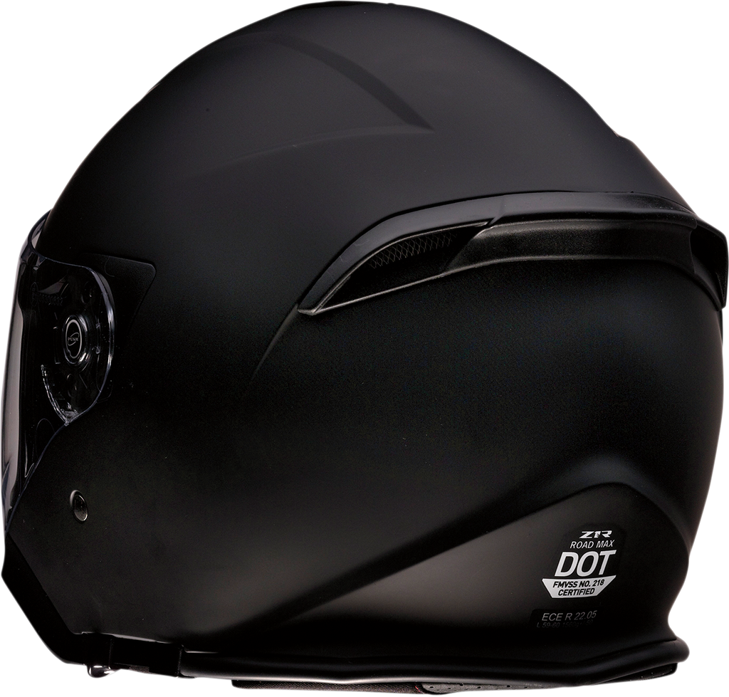Z1R, Z1R Road Maxx 2.0 Helmet in Flat Black (4XL) - Model 0104-3369